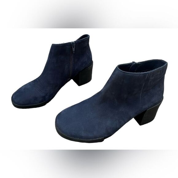 Camper | Lotta Ankle Boots Navy Nubuck Leather 37 - Picture 5 of 9